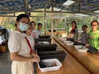 点亮生活|挥洒劳动的汗水 收获播种的喜悦 ——记东沙湖小学全国科普日系列活动