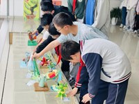 【美·常展】“春之艺韵”校园纸雕塑作品展