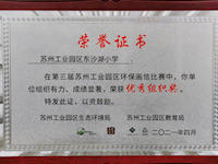 绘自然 会环保——记东沙湖小学在园区第三届环保画信比赛中喜获佳绩