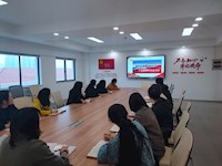 牢记初心使命  强化责任担当——东沙湖学校第四党支部开展“学习贯彻十九届四中全会精神”主题党日活动