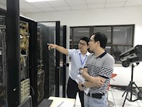 东沙湖学校完成弱电改造工程现场验收